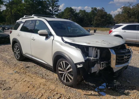 2024 Nissan Pathfinder Platinum from USA, damaged, VIN 5N1DR3DJ0RC216756